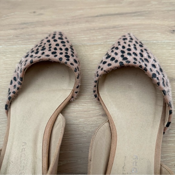 Women’s Cheetah Print Halo Flats Ballet CL LAUNDRY Animal Print Brown Halo 6.5 - Picture 4 of 9